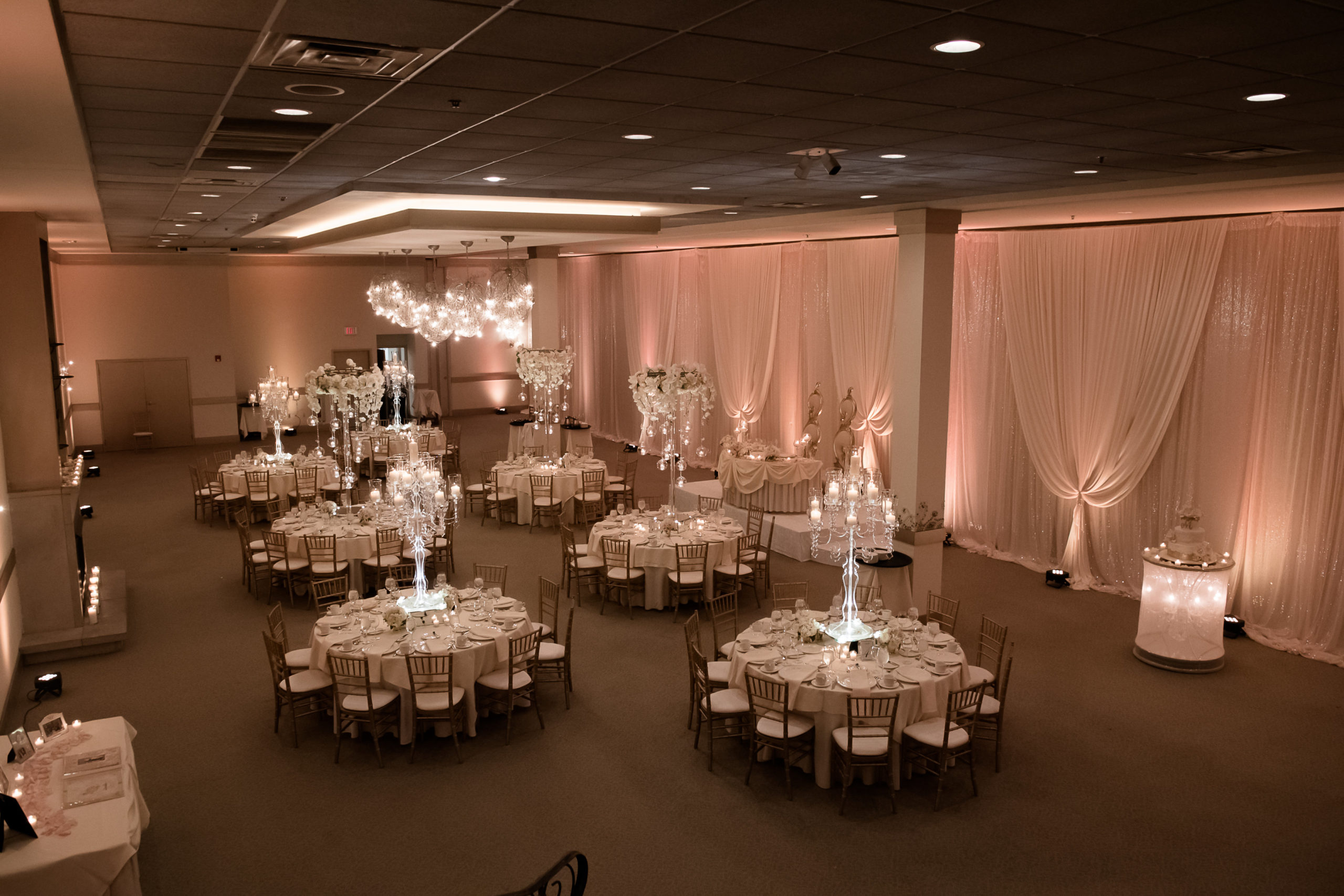 Banquet Hall Overview Shot